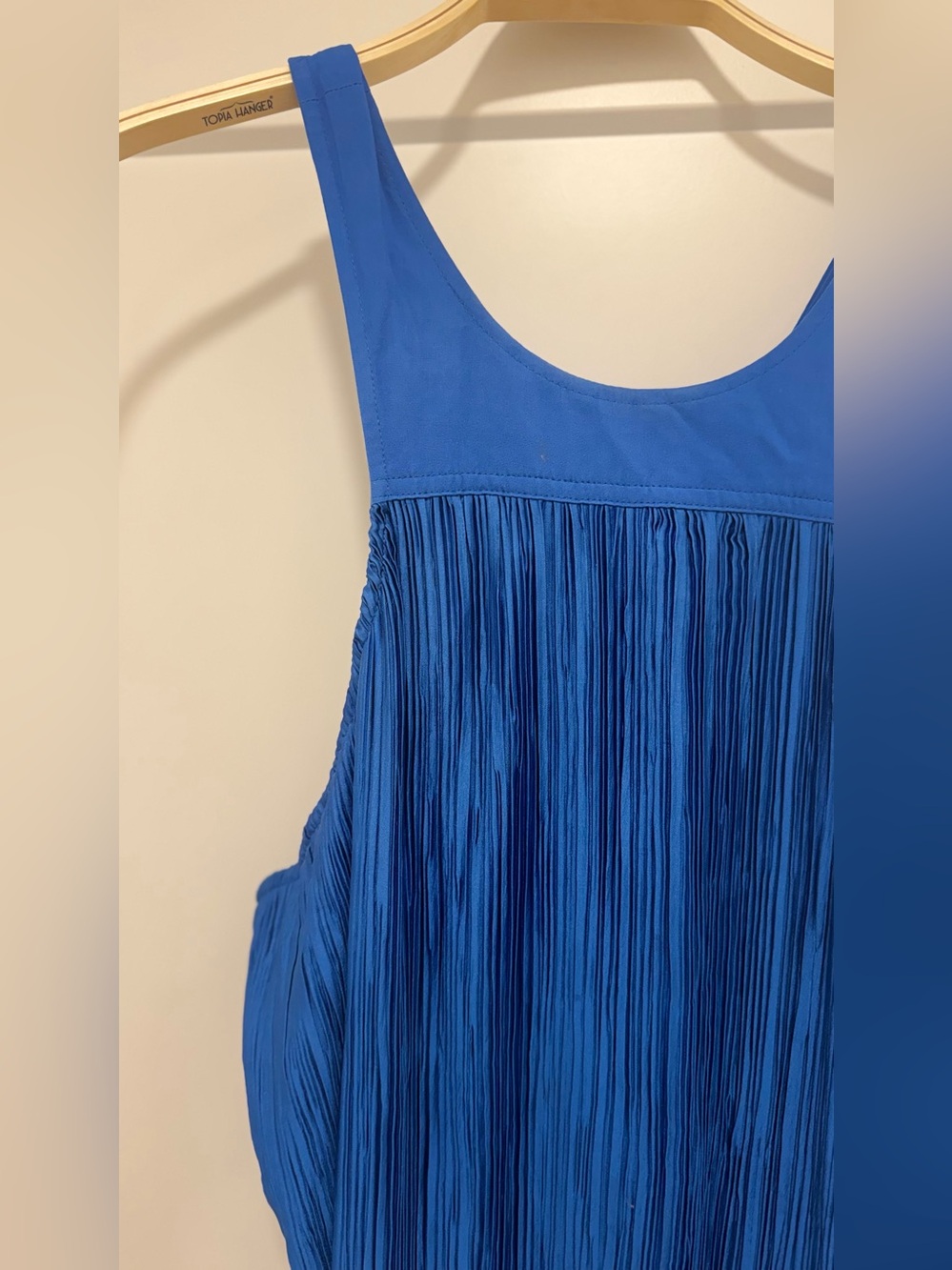 Anthropologie - Halter Plisse Maxi Dress - Picture 3 of 4